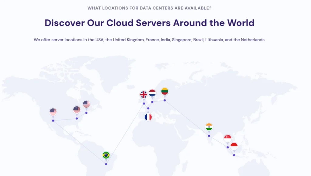 hostinger data centers