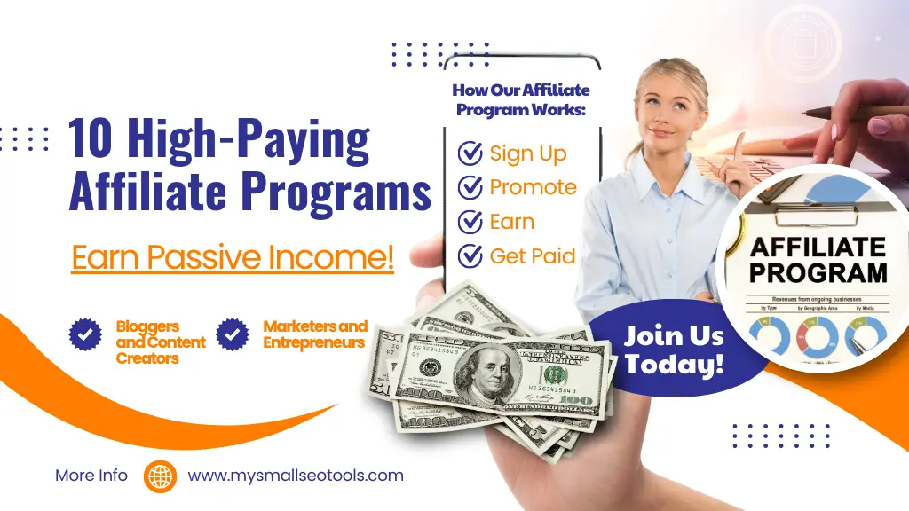 10 High-Paying Affiliate Programs You Can Join Today (No Experience Needed!)