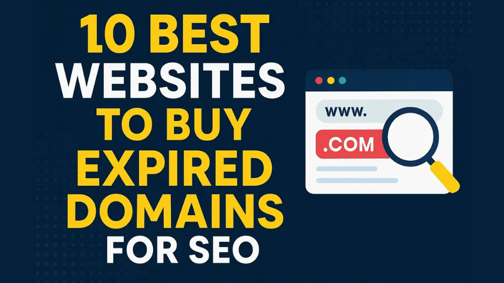 10 Best Websites to Buy Expired Domains for SEO