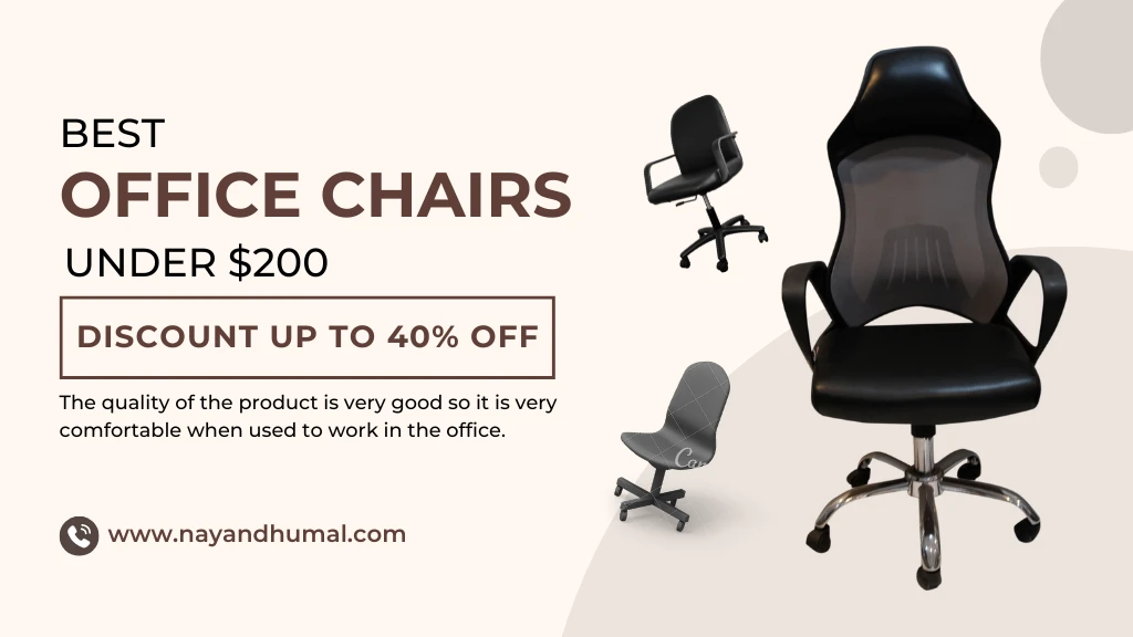 Best Office Chairs Under $200 in 2025: Affordable Comfort for Every Workspace