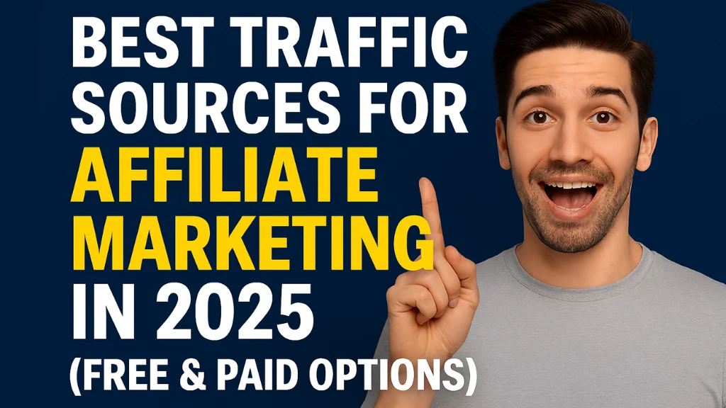 Best Traffic Sources for Affiliate Marketing in 2025 (Free & Paid Options)