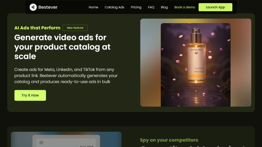 Bestever Review 2025: Generate Scroll-Stopping Ads with AI in Minutes
