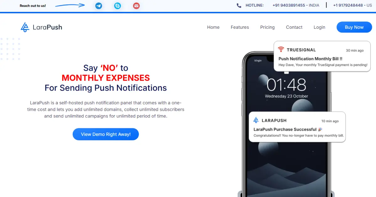 Larapush Review 2025: The Ultimate Self-Hosted Push Notification Solution