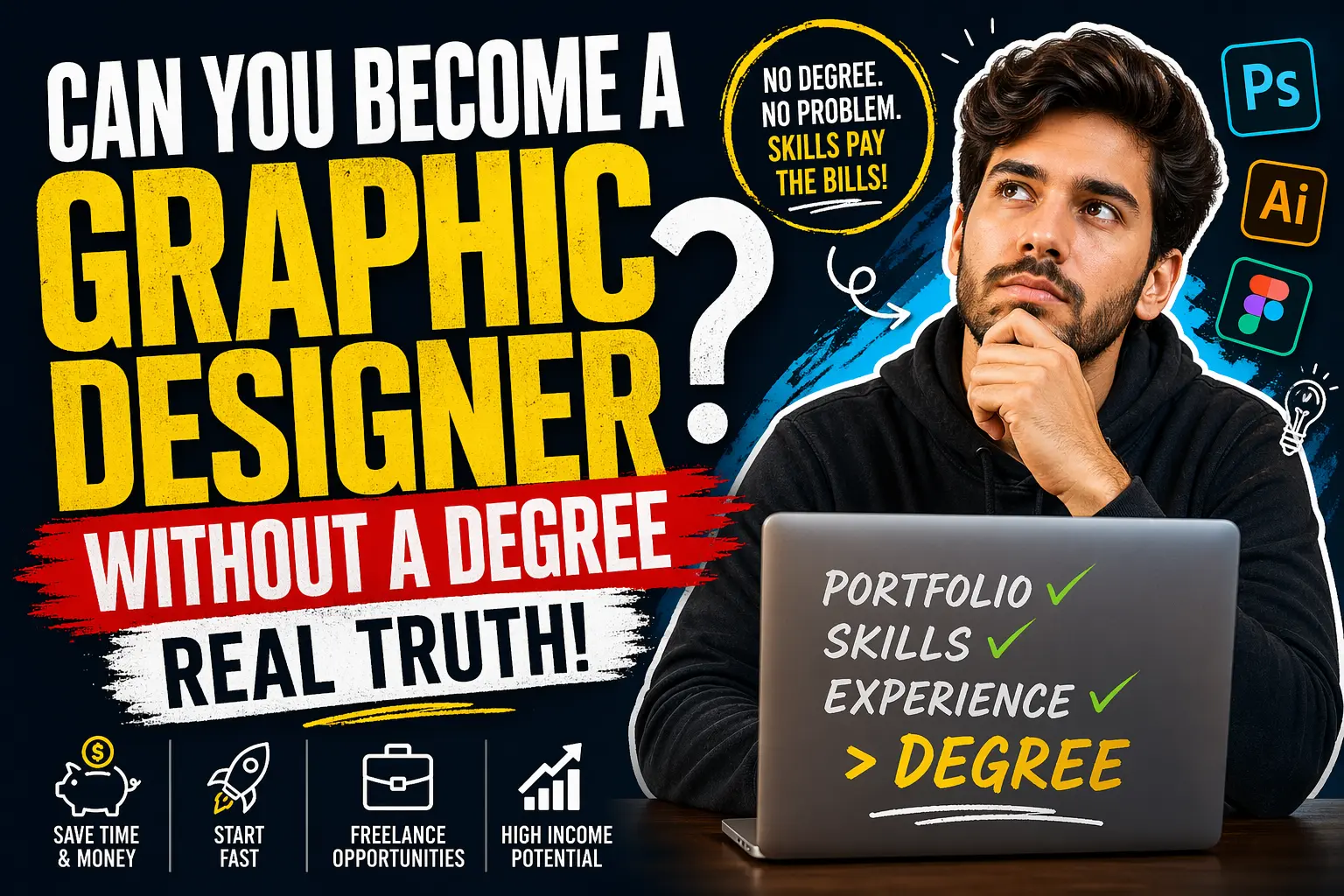 Can You Become a Graphic Designer Without a Degree