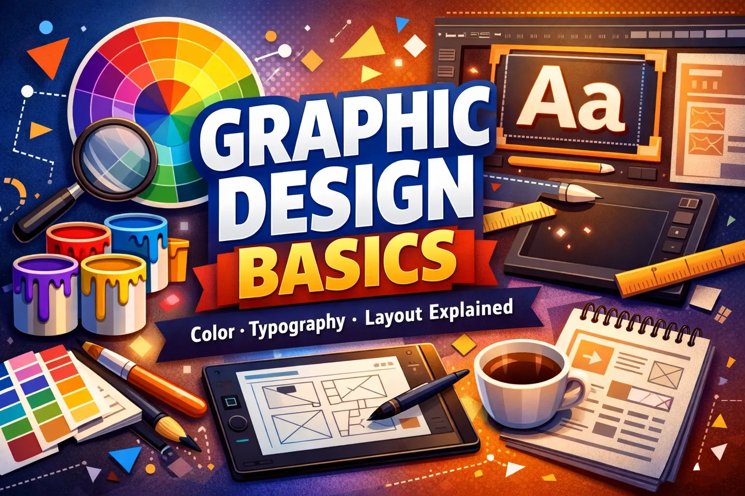 Graphic Design Basics Color Typography Layout