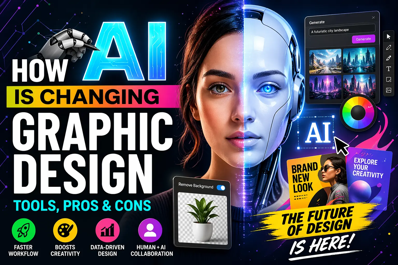 How AI Is Changing Graphic Design (Tools, Pros & Cons) 9 How AI Is Changing Graphic Design