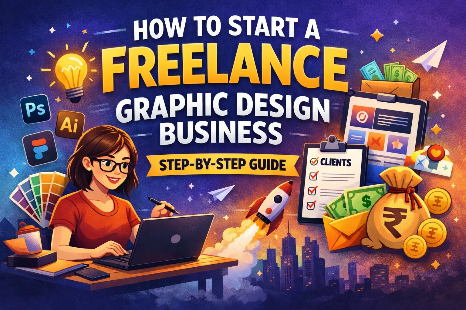 How to Start a Freelance Graphic Design Business (Step-by-Step) 9 How to Start a Freelance Graphic Design Business