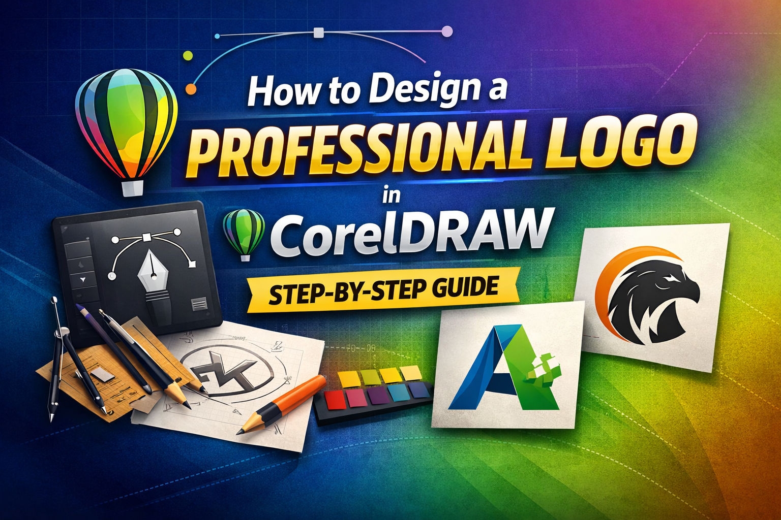 How to Design a Professional Logo in CorelDRAW (Step-by-Step) 9 How to Design a Professional Logo in CorelDRAW