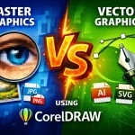 Raster vs Vector Graphics Explained Using CorelDRAW