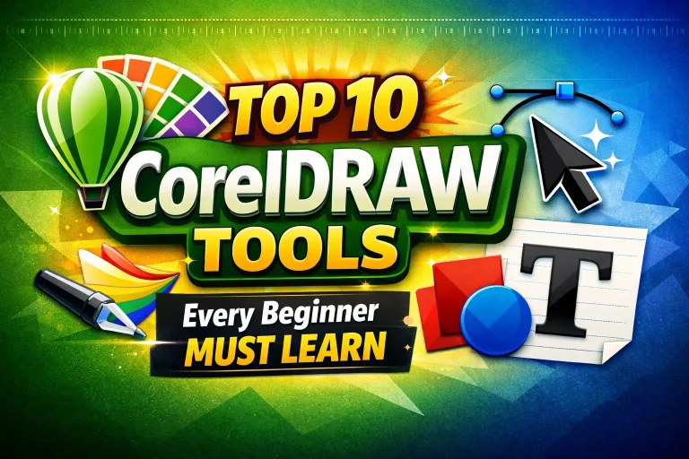 Top 10 CorelDRAW Tools Every Beginner Must Learn