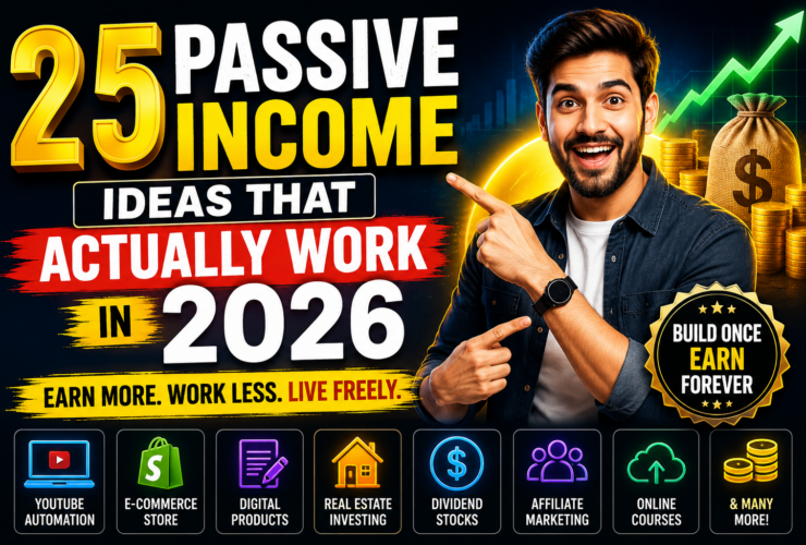 25 Passive Income Ideas That Actually Work in 2026