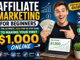 Affiliate Marketing for Beginners: The Ultimate 2026 Step-by-Step Guide to Making Your First $1,000 Online