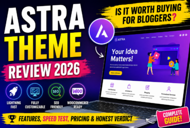 Astra Theme Review 2026: Is It Worth Buying for Bloggers? (Speed Test, Features & Pricing)