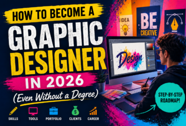 How to Become a Graphic Designer in 2026 (Even Without a Degree)