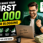 How to Make Your First $1,000 From Blogging