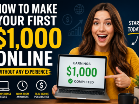 How to Make Your First $1,000 Online Without Any Experience