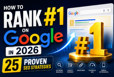 How to Rank #1 on Google in 2026: 25 Proven SEO Strategies That Actually Work