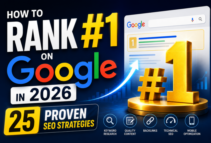 How to Rank #1 on Google in 2026: 25 Proven SEO Strategies That Actually Work