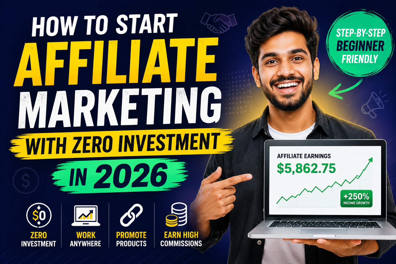 How to Start Affiliate Marketing with Zero Investment in 2026