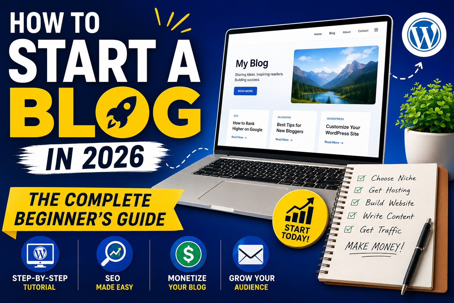 How to Start a Blog in 2026: The Complete Beginner's Guide