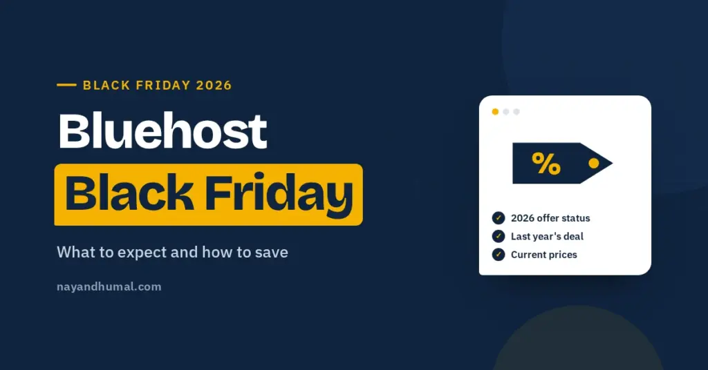 Bluehost Black Friday 2026: what to expect and how to save