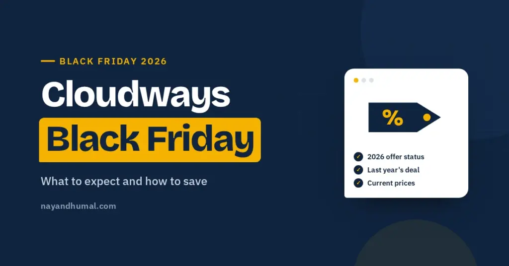 Cloudways Black Friday 2026