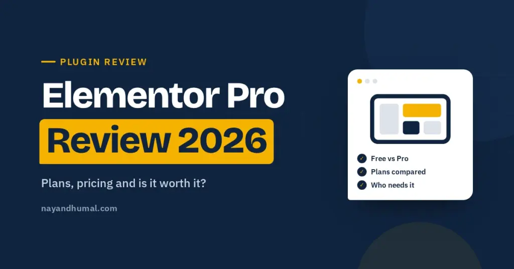 Elementor Pro review 2026: plans, pricing and is it worth it