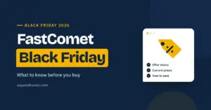 FastComet Black Friday 2026: what to expect and how to save
