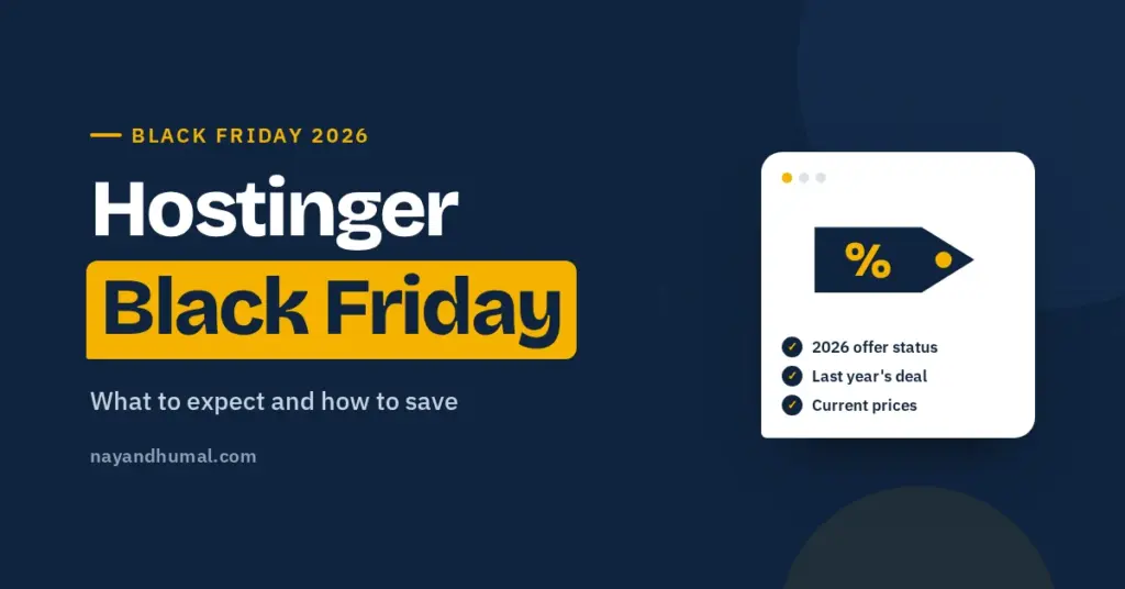 Hostinger Black Friday 2026: what to expect and how to save