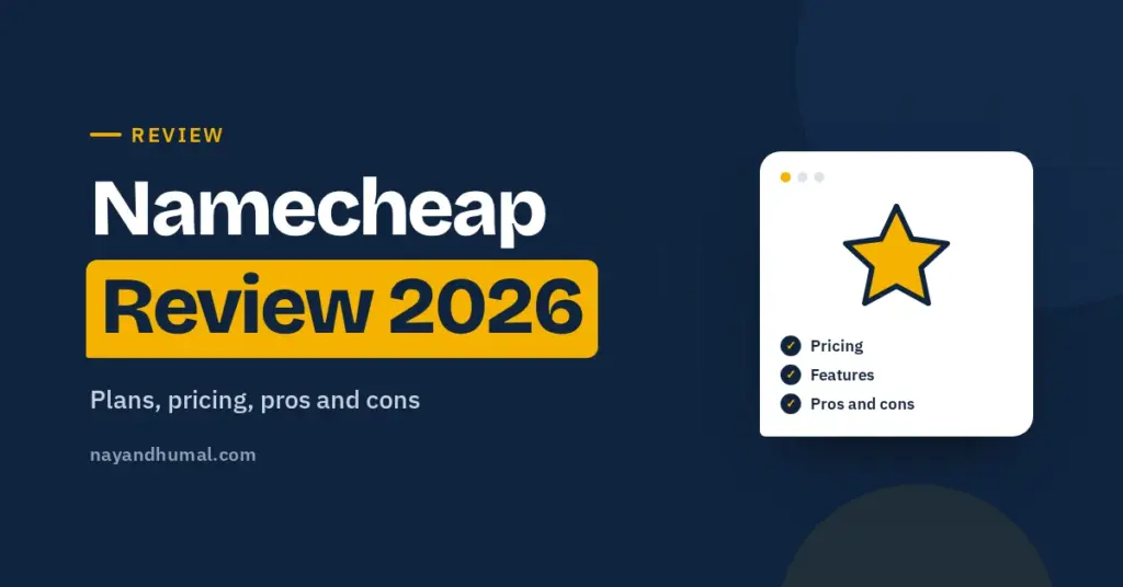 Namecheap Review 2026