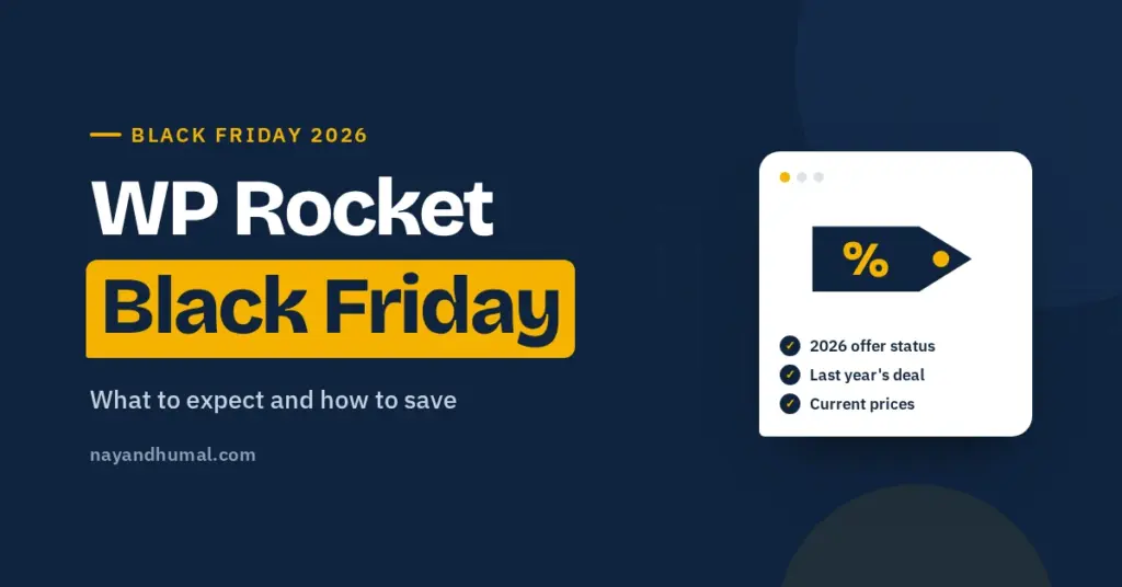 WP Rocket Black Friday 2026