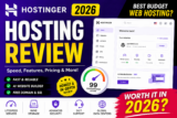 Hostinger Hosting Review 2026: Is It Still the Best Budget Web Hosting? Honest Performance, Pricing & Features Tested