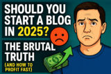 Should You Start a Blog in 2025? The Brutal Truth (and How to Profit Fast)
